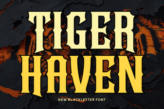 Tiger Haven Font: Bold Typography for Creative Projects
