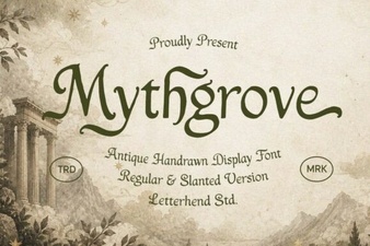 Mythgrove Font: Bold Typography for Fantasy Projects