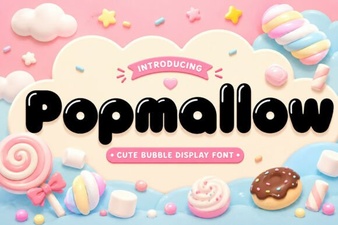 Popmallow Font: Playful Typography for Creative Projects