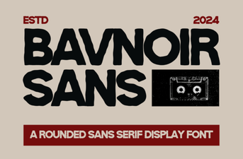 Bavnoir Font: Elegant Typography for Creative Projects