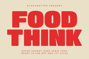 Food Think Font: Creative Typography for Culinary Projects