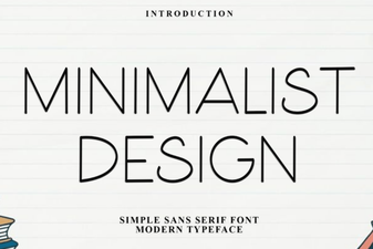 Minimalist Font Design for Clean, Modern Projects