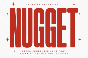 Nugget Font: Bold Typography for Creative Projects