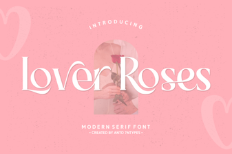 Lover Roses Font: Elegant Typography for Romantic Designs